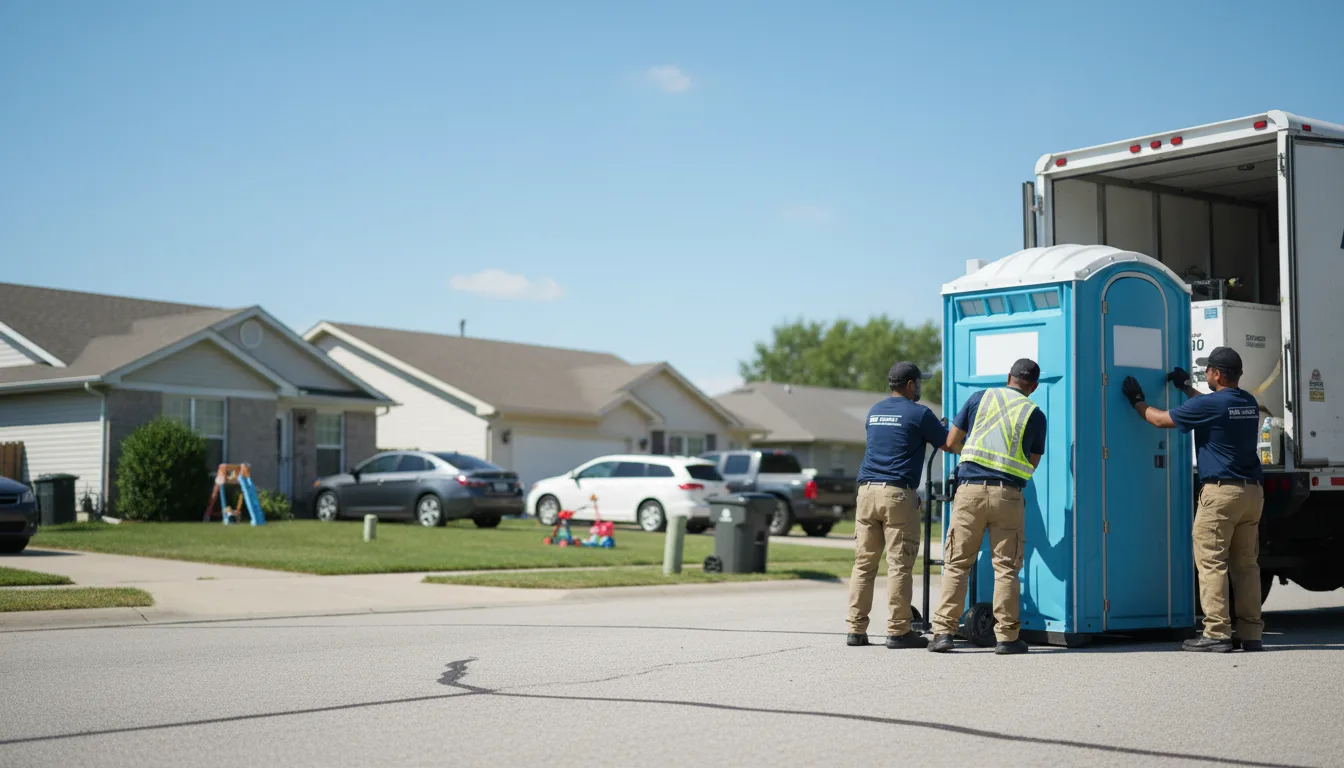 Standard Porta Potty Rentals in Gregory, MI near me